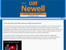 Tablet Screenshot of cliffnewell.com